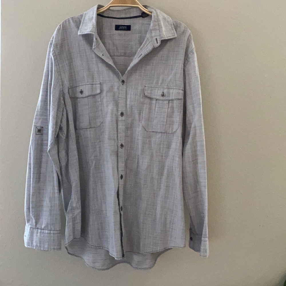 Alfani Regular Fit Button Down